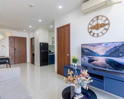 Grand Riverside 4Brs 5 Beds near D1 三臥室公寓，享有港灣景緻