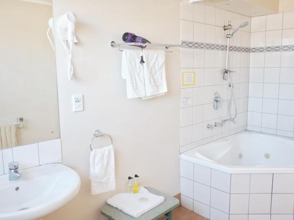 Gateway International Motel : photo 2 de la chambre studio avec baignoire spa