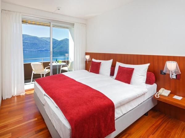 Casa Berno Panorama Resort : photo 1 de la chambre suite junior panorama avec balcon - vue sur lac