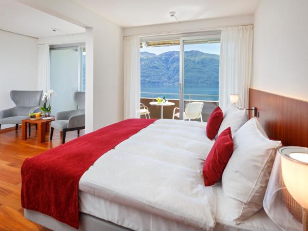 Casa Berno Panorama Resort : photo 4 de la chambre suite junior panorama avec balcon - vue sur lac