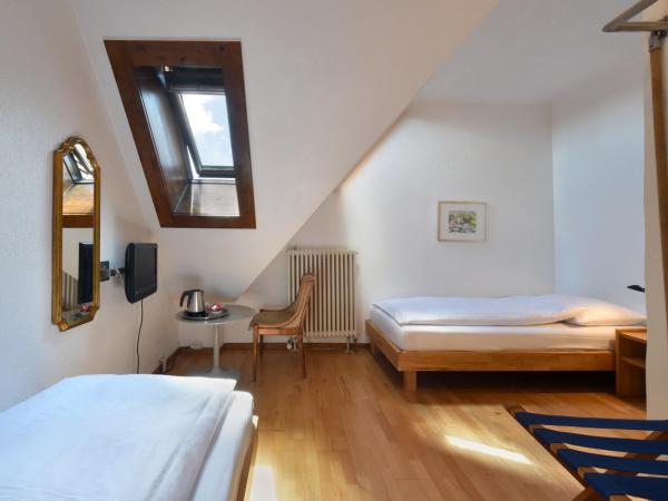 Hotel National Bern : photo 1 de la chambre chambre lits jumeaux Économique avec salle de bains privative séparée