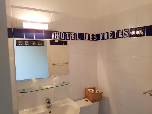 Hôtel Des Poètes avec parking sur réservation : photo 6 de la chambre chambre double supérieure