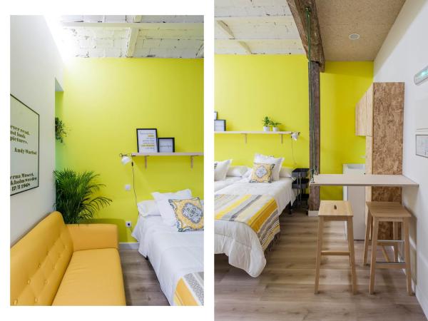 Urban Suite Santander : photo 2 de la chambre chambre lits jumeaux supérieure