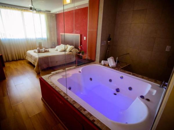 Hotel Necof : photo 2 de la chambre chambre lit queen-size avec baignoire spa