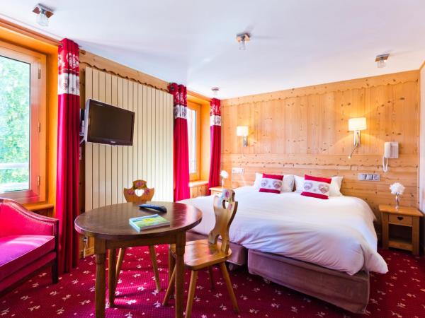Aiguille du Midi - Hôtel & Restaurant : photo 5 de la chambre hébergement montagne double ou lits jumeaux