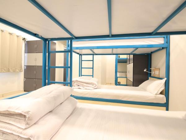 Blue Beds Hostel : photo 8 de la chambre bed in a/c mixed dorm with balcony & ensuite 2 bathrooms