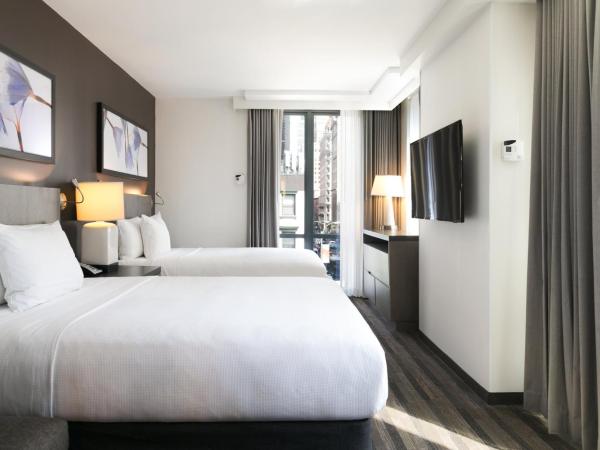 Hyatt House New York/Chelsea : photo 5 de la chambre chambre avec 2 lits queen-size et salon