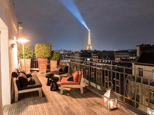 Hotel Marignan Champs-Elysées : photo 4 de la chambre suite terrasse eiffel