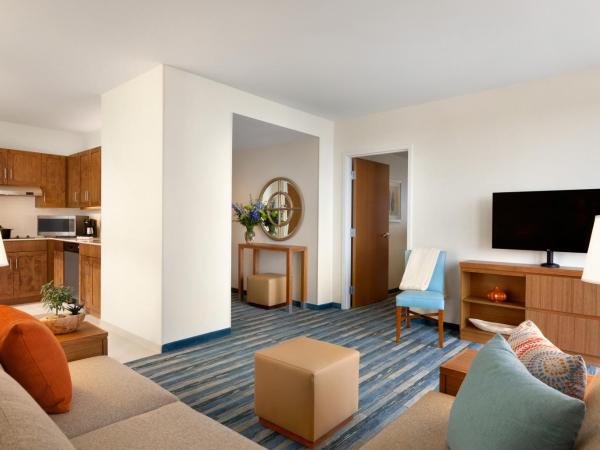 Hyatt House Virginia Beach / Oceanfront : photo 8 de la chambre suite 1 chambre avec 2 lits queen-size - côté océan