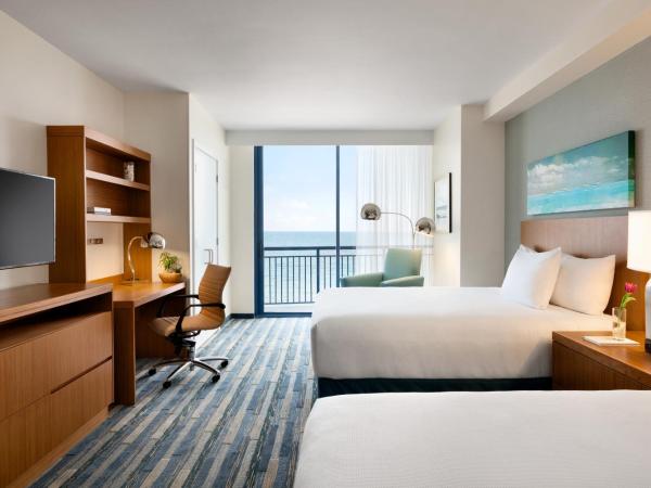 Hyatt House Virginia Beach / Oceanfront : photo 6 de la chambre suite 1 chambre avec 2 lits queen-size - côté océan
