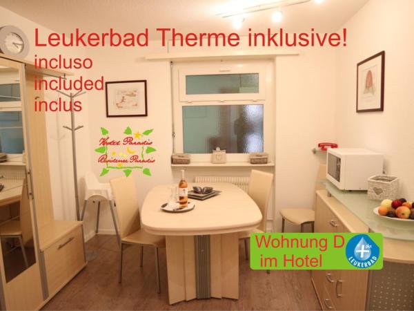 Hotel Paradis-Leukerbad-Therme : photo 7 de la chambre appartement 3 chambres avec balcon
