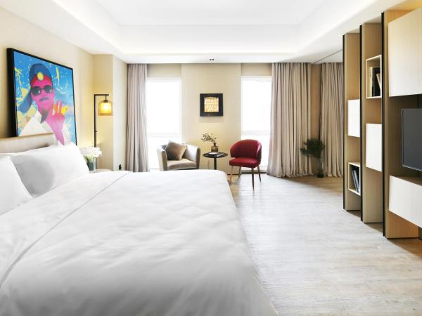 Artyzen Habitat Dongzhimen Beijing : photo 1 de la chambre hébérgement lit king-size - sanctuaire 90