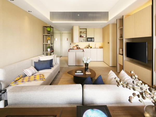 Artyzen Habitat Dongzhimen Beijing : photo 2 de la chambre hébérgement lit king-size - sanctuaire 90