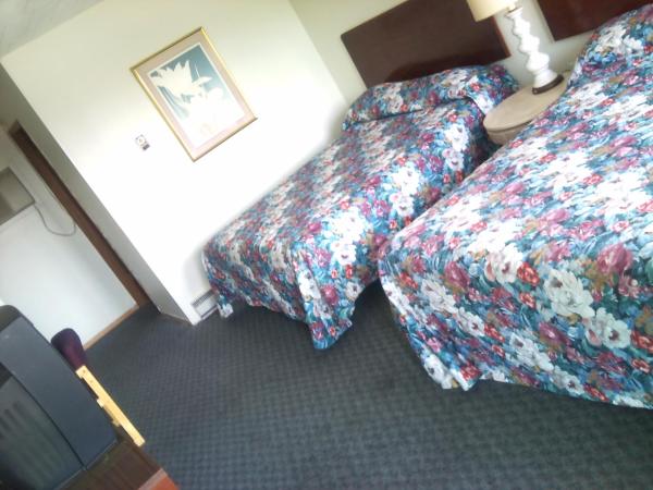 Rainbow Motor Inn - Fallsview : photo 7 de la chambre chambre avec 2 grands lits queen-size 