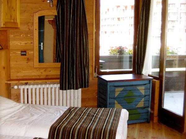 Hôtel La Vanoise : photo 4 de la chambre chambre double confort avec vue sur la montagne