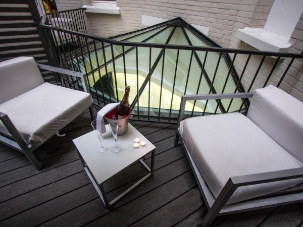 Hôtel Félicien & SPA : photo 3 de la chambre chambre double supérieure avec terrasse