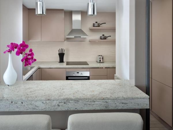 Hyatt Regency Creek Heights Residences : photo 2 de la chambre ce studio comprend une cuisine.