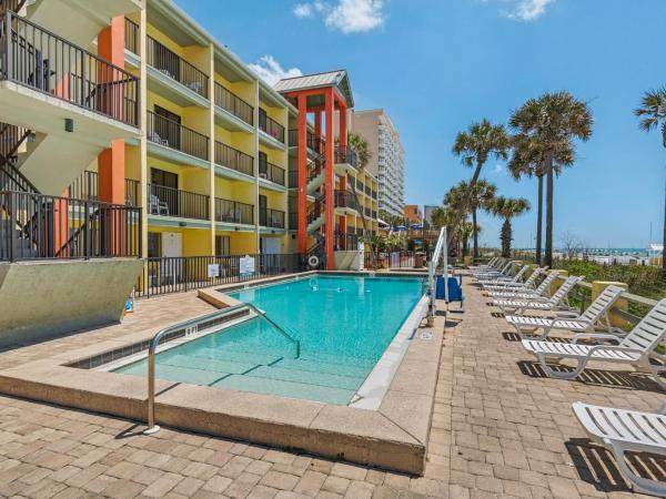 Ramada by Wyndham Panama City Beach / Beachfront : photo 4 de la chambre chambre lit king-size - vue sur océan - non-fumeurs