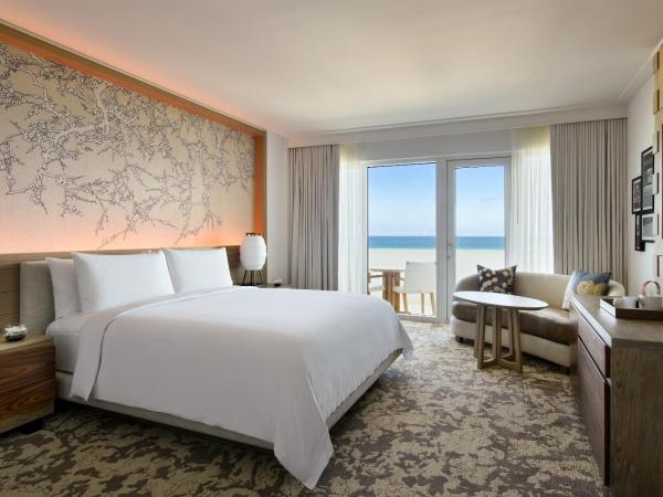 Nobu Hotel Miami Beach : photo 4 de la chambre chambre lit king-size deluxe - vue sur océan