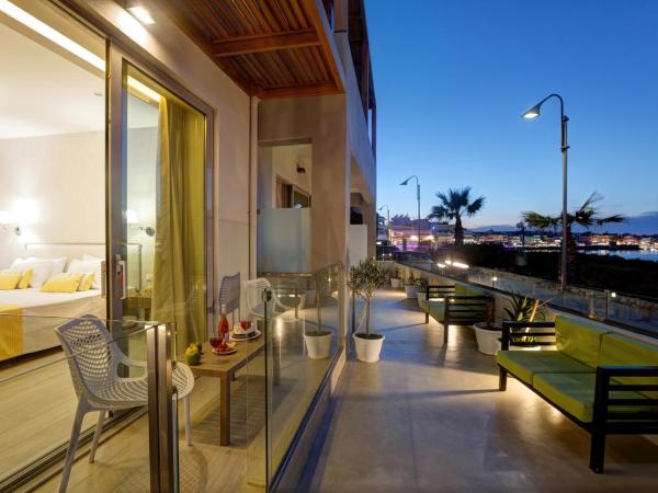 Palmera Beach Hotel & Spa - Adults Only : photo 3 de la chambre chambre supérieure - vue sur mer