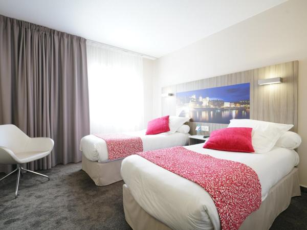 Hôtel Saphir Lyon : photo 3 de la chambre chambre lits jumeaux confort