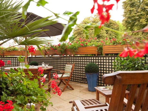 Hotel Luxembourg Parc : photo 2 de la chambre chambre double avec terrasse