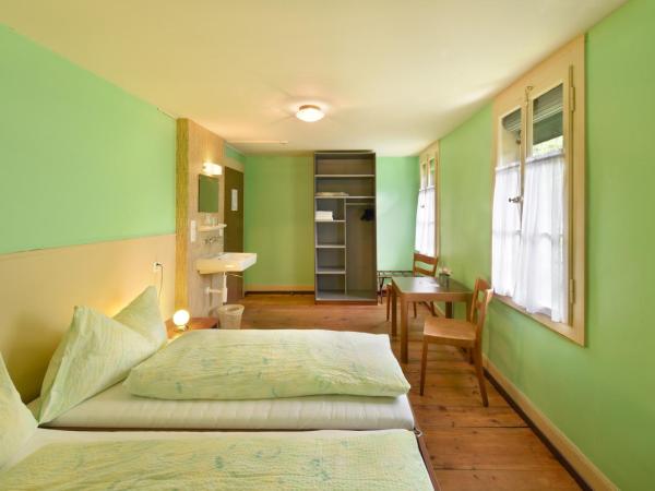 Budget Waldhotel Unspunnen : photo 4 de la chambre chambre triple avec salle de bains commune