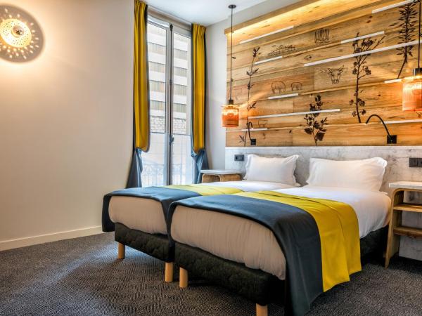 Hotel Restaurant Au Boeuf Couronné : photo 3 de la chambre chambre lits jumeaux supérieure