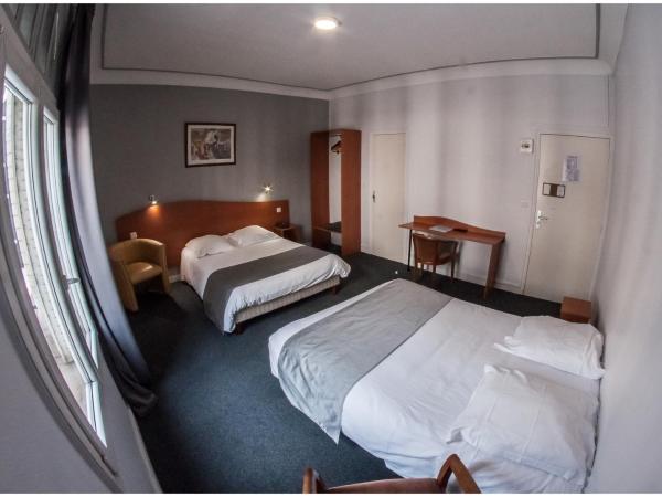 Hôtel Gambetta : photo 3 de la chambre chambre quadruple avec 2 lits doubles