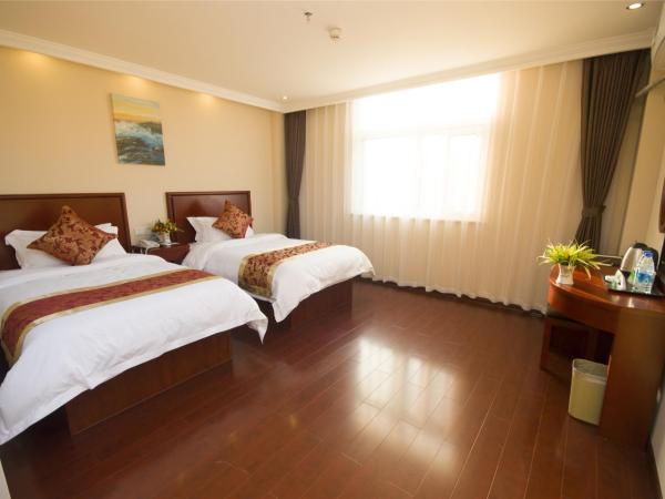 GreenTree Inn Suzhou Industrial Park Shengpu Town Xinsheng Road Express Hotel : photo 10 de la chambre chambre lits jumeaux