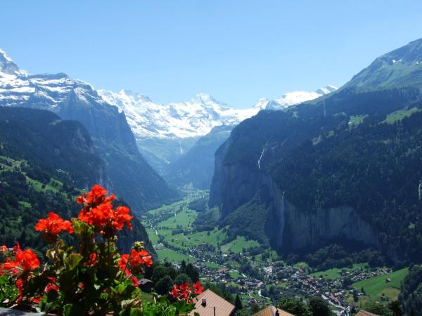 Hotel Bellevue - Traditional Swiss Hideaway : photo 4 de la chambre chambre double jungfrau panorama avec balcon