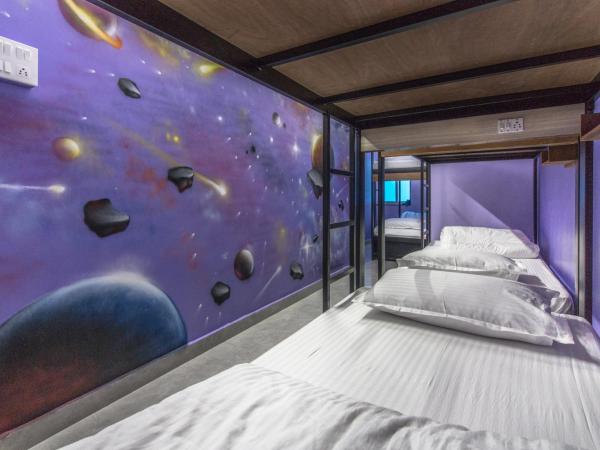 Backpackers Villa Mumbai : photo 1 de la chambre lit dans dortoir mixte de 6 lits avec climatisation