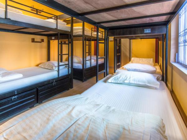 Backpackers Villa Mumbai : photo 4 de la chambre lit dans dortoir mixte de 8 lits avec climatisation