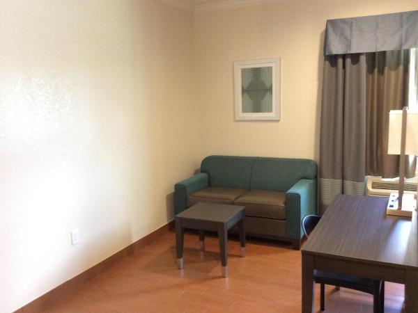 Regency Inn & Suites- NW Houston : photo 7 de la chambre deluxe queen studio with two queen beds and sofa - non-smoking