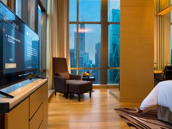 Shenzhen Futian Wyndham Grand : photo 2 de la chambre chambre double exécutive avec avantages du club