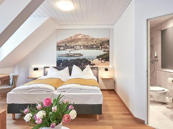 Hotel Central Luzern : photo 7 de la chambre chambre familiale standard