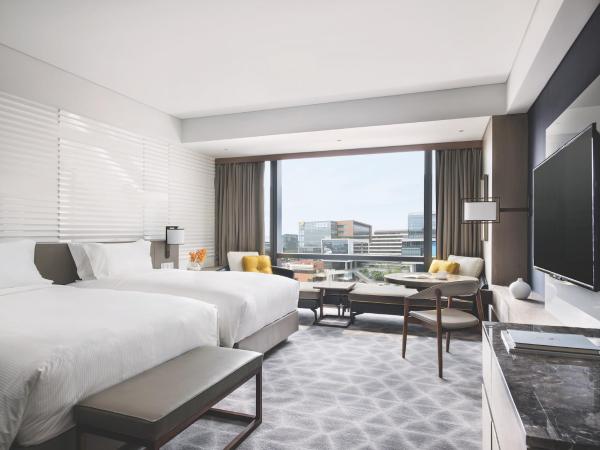 Cordis Shanghai Hongqiao (Langham Hospitality Group) : photo 2 de la chambre chambre lits jumeaux supérieure