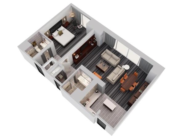 Hyatt Regency Dallas : photo 4 de la chambre suite avec terrasse