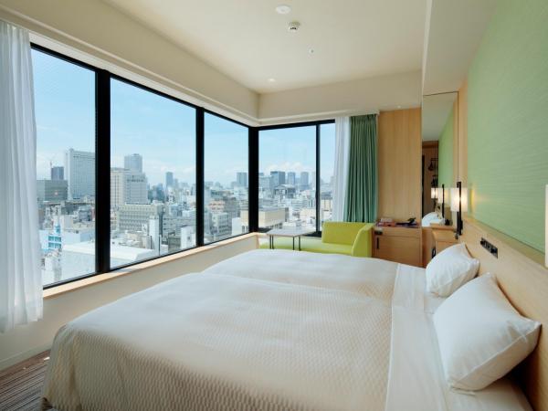 Candeo Hotels Osaka Namba : photo 2 de la chambre chambre lits jumeaux d'angle - Étage supérieur - non-fumeurs