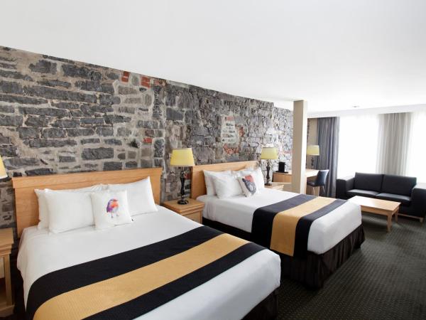 Hotel du Vieux Quebec : photo 1 de la chambre chambre deluxe avec 2 lits queen-size