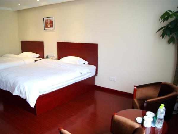 GreenTree Inn Xi'an Railway Station Airport Bus Wulukou Subway Station Business Hotel : photo 1 de la chambre chambre lits jumeaux standard - citoyens chinois continentaux