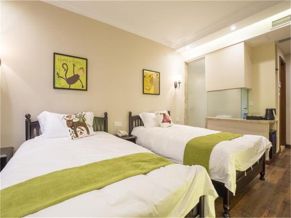 Soho Garden Hotel (Shanghai Huaihai Rd. Flagship) : photo 3 de la chambre chambre lits jumeaux supérieure