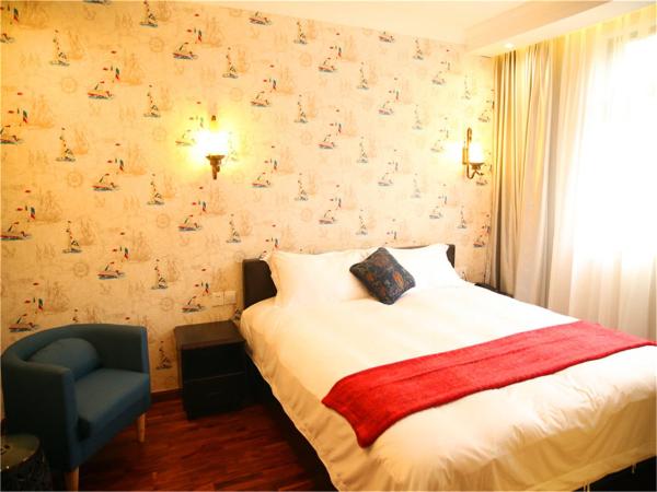 Soho Garden Hotel (Shanghai Huaihai Rd. Flagship) : photo 3 de la chambre chambre lit queen-size deluxe