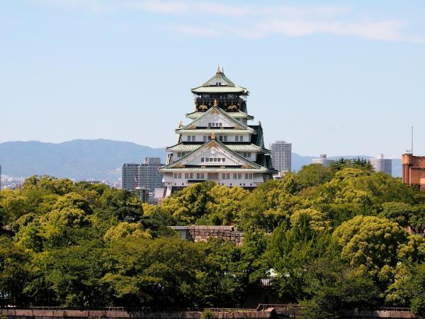 KKR Hotel Osaka : photo 1 de la chambre chambre lits jumeaux - vue sur château - non-fumeurs