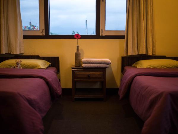 Swayambhu View Guest House : photo 2 de la chambre chambre lits jumeaux - vue sur montagne