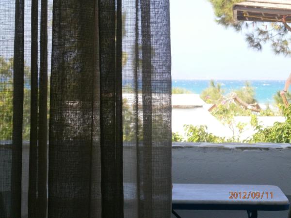 Alkyoni Beach Hotel : photo 7 de la chambre chambre double ou lits jumeaux standard - vue sur mer