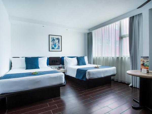 Hotel Real de Puebla : photo 2 de la chambre chambre lits jumeaux