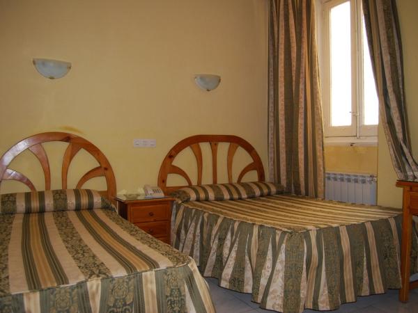 Hostal La Perla Asturiana : photo 2 de la chambre chambre lits jumeaux