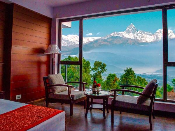 Himalayan Front Hotel by KGH Group : photo 1 de la chambre chambre double deluxe - vue sur montagne