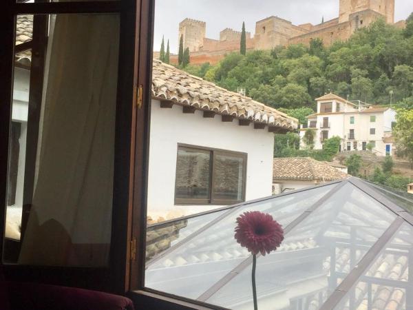 Palacio de Santa Inés : photo 5 de la chambre chambre double ou lits jumeaux - vue sur alhambra